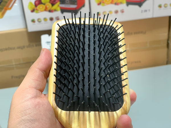 Wooden Soft Hair Brush Black