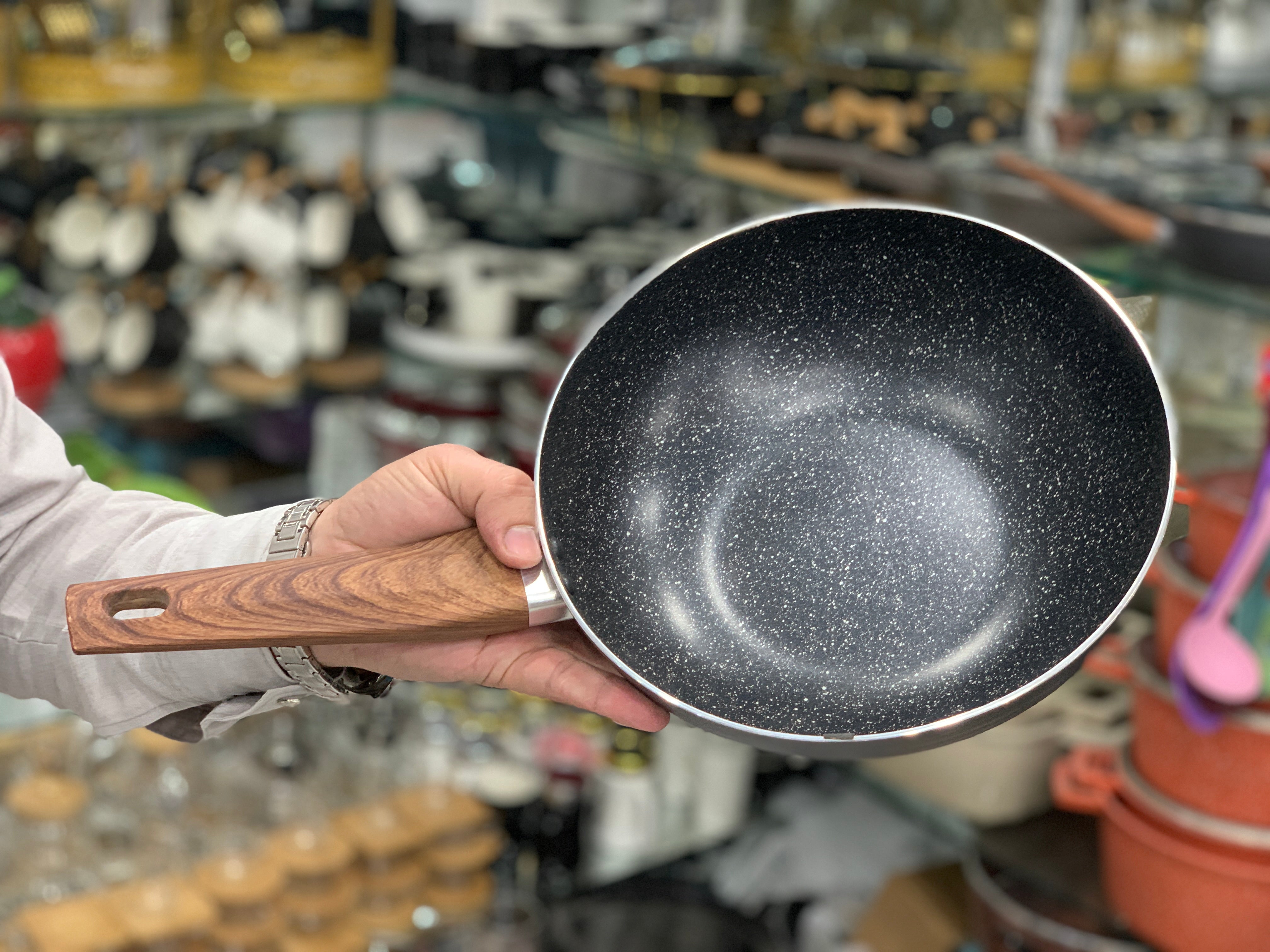 Granite pure nonstick fry pan