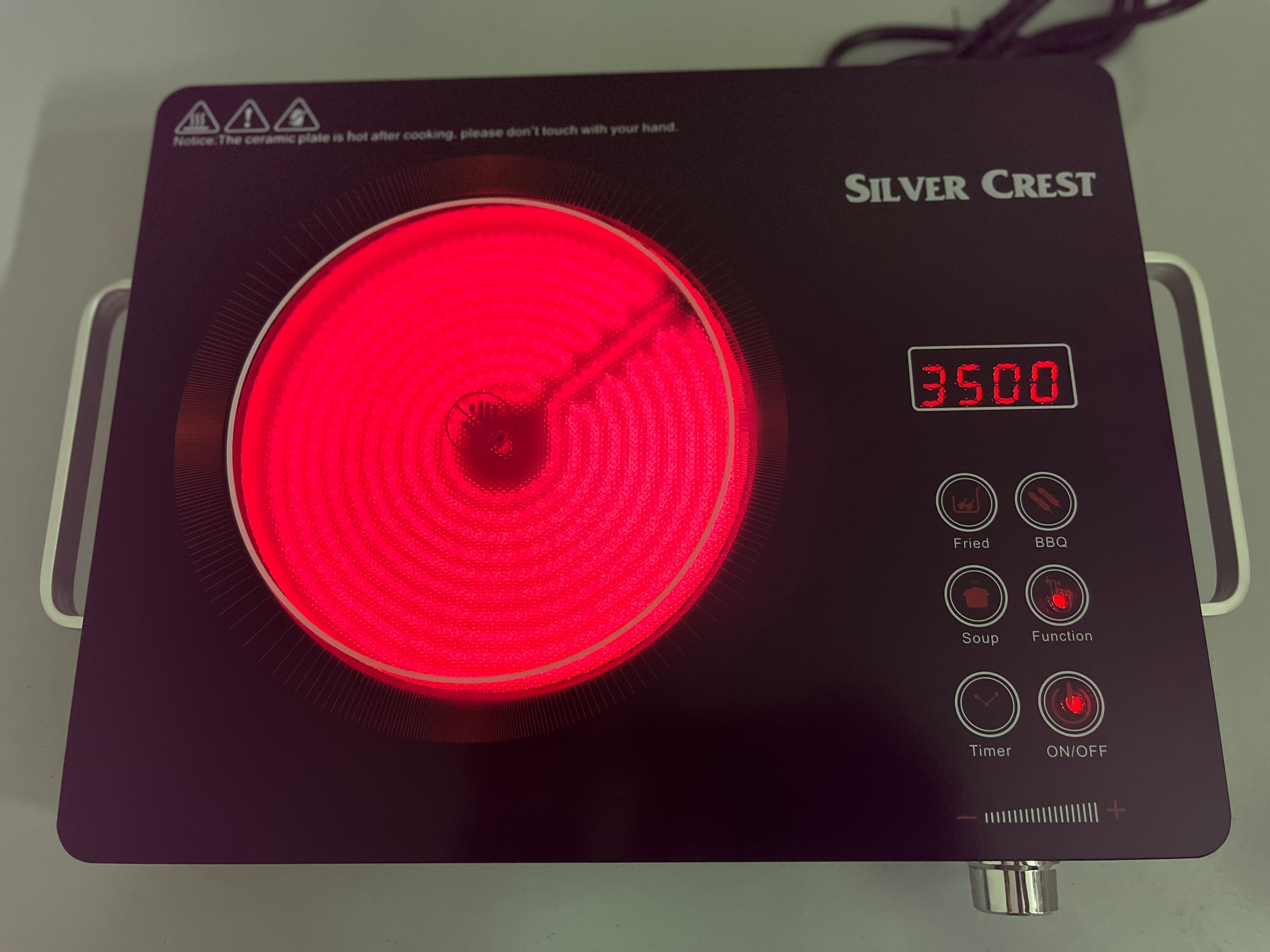 Imported Infrared Electric Stove Of Silver Crest