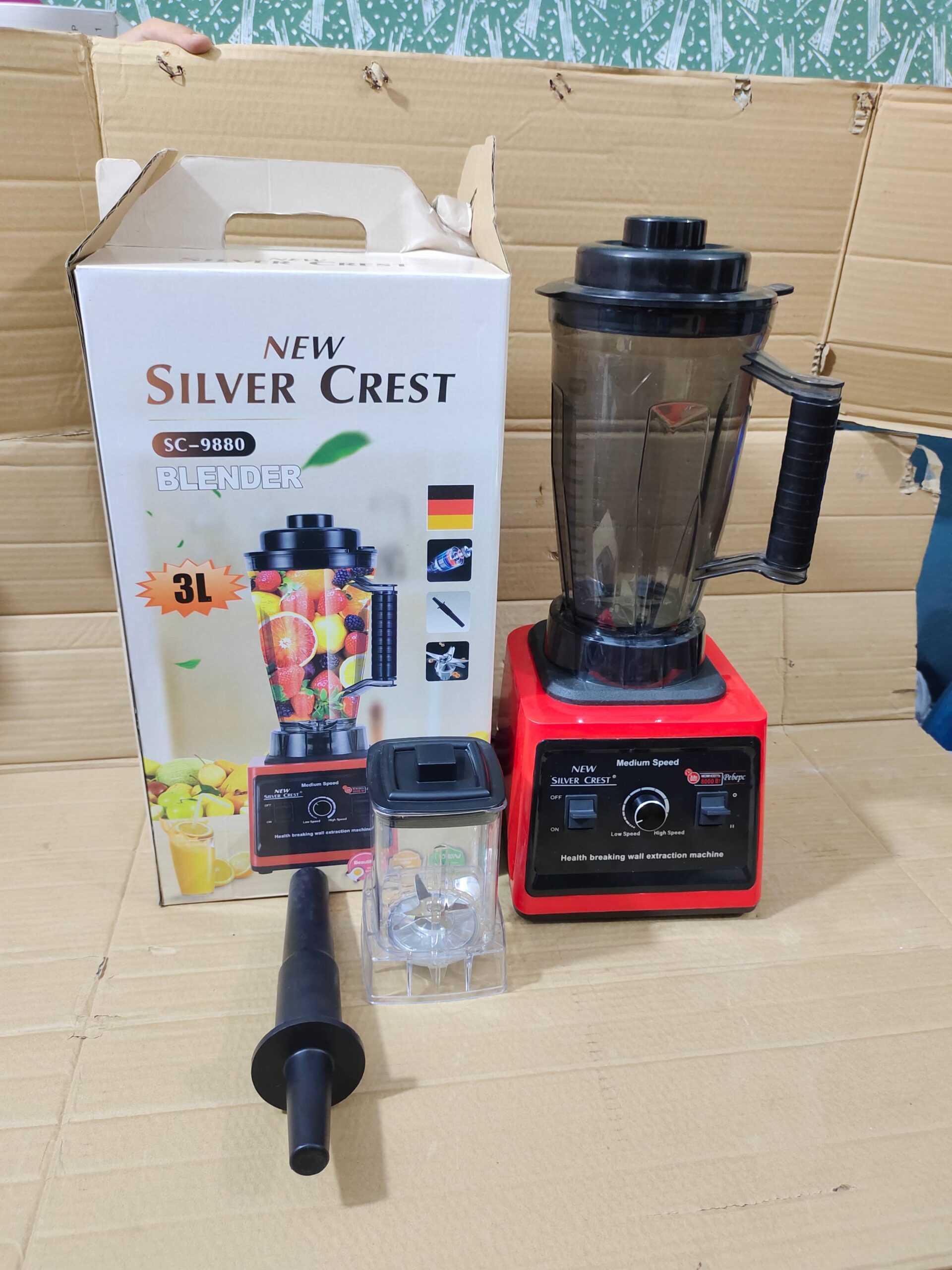 Original Silver Crest Powerful Blender 3L