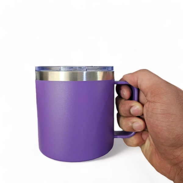 Elegant 400ml Stainless Steel Mug