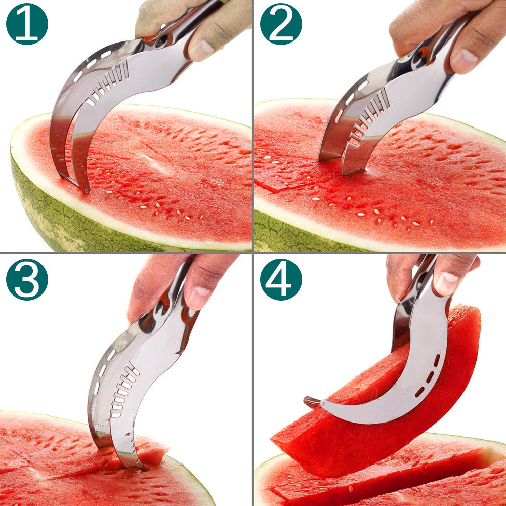 Stainless Steel Watermelon Slicer and Cutter