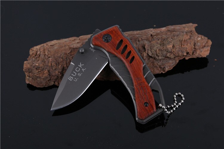 Buck USA X61 Tactical Pocket Survival Knife