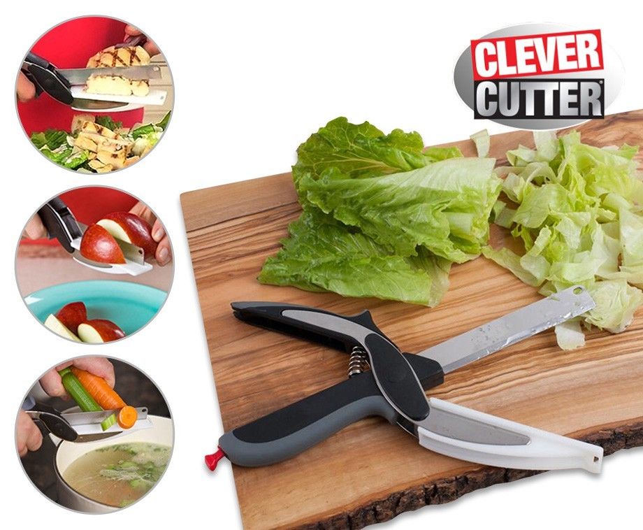 Clever Cutter 2in1 Quickly Chops Your Fruits & Vegetables