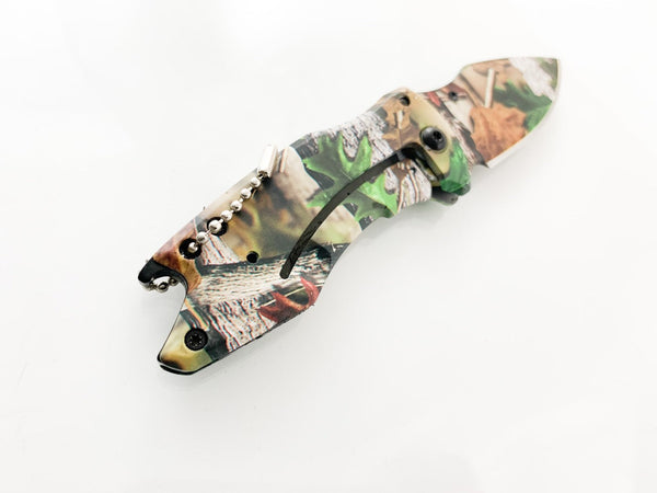 Buck X75 Camo Hunting Knife