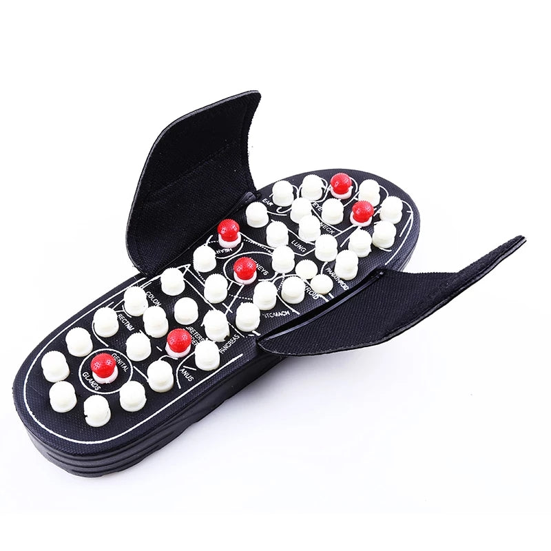 Acupressure & Magnetic Therapy Plastic Slippers Blood Circulation