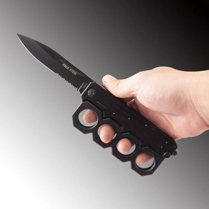 Cold Steel Knuckle Duster with Knife