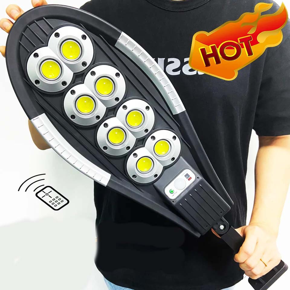 Heavy Duty Solar Street Light 3 Modes with Remote Control