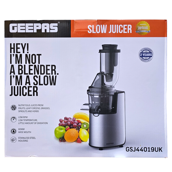 Geepas Slow Juicer GSJ44019UK