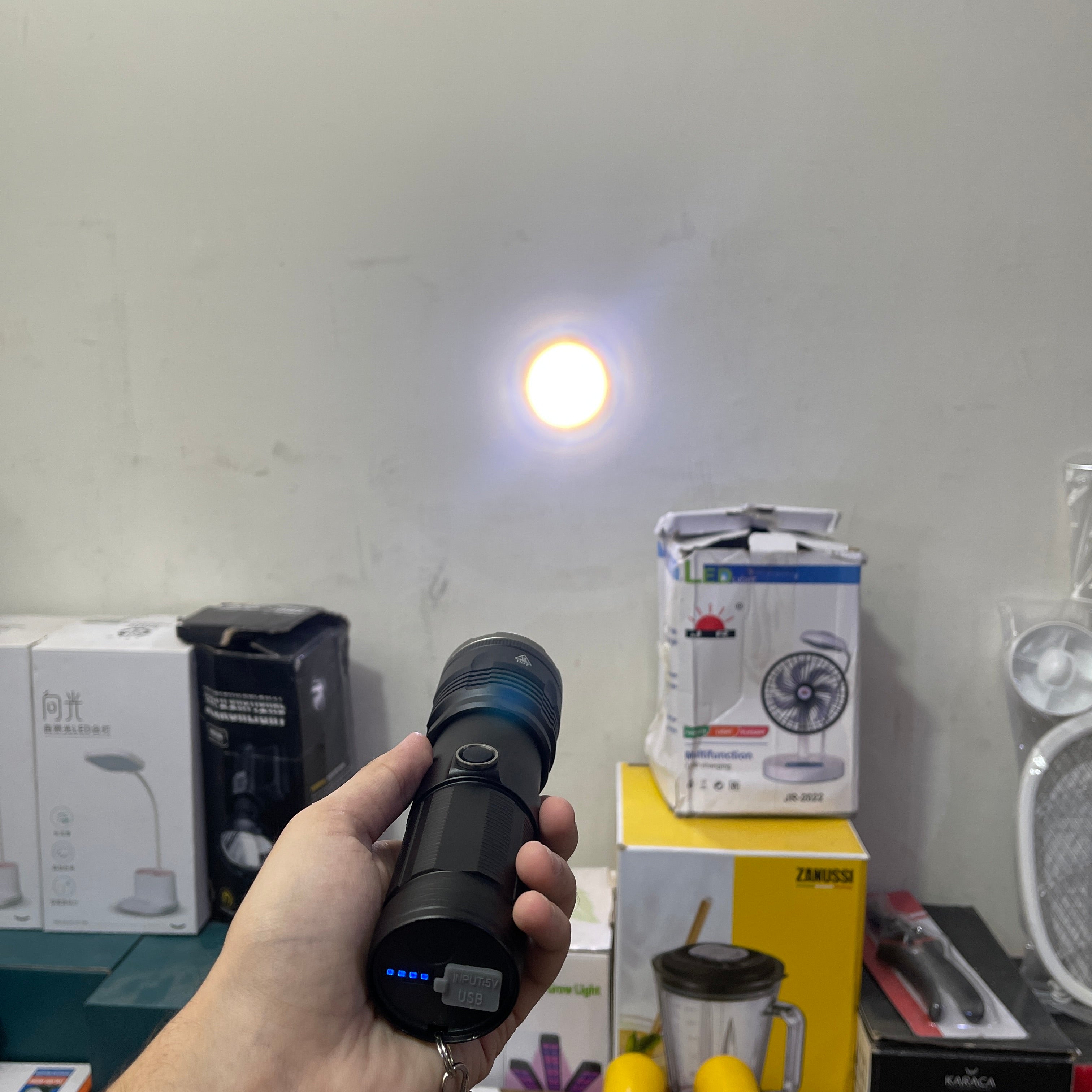 Lot Imported High Beam Flashlight