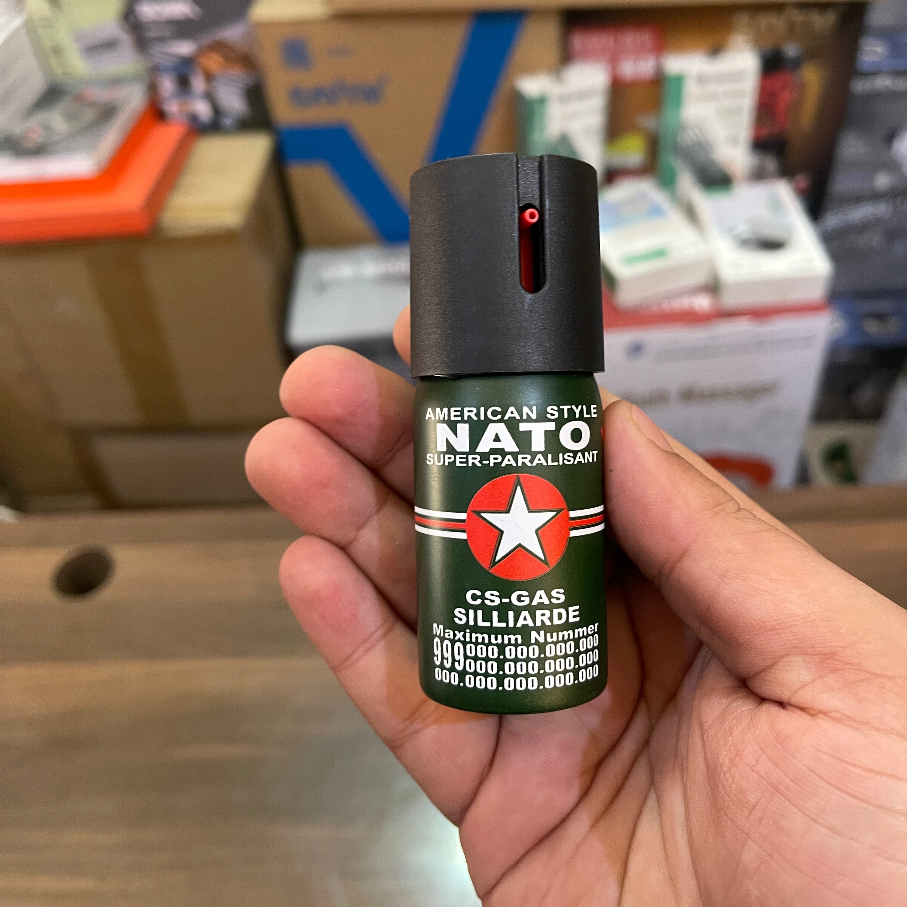 German Lot Imported Self Defence Nato Pepper Spray