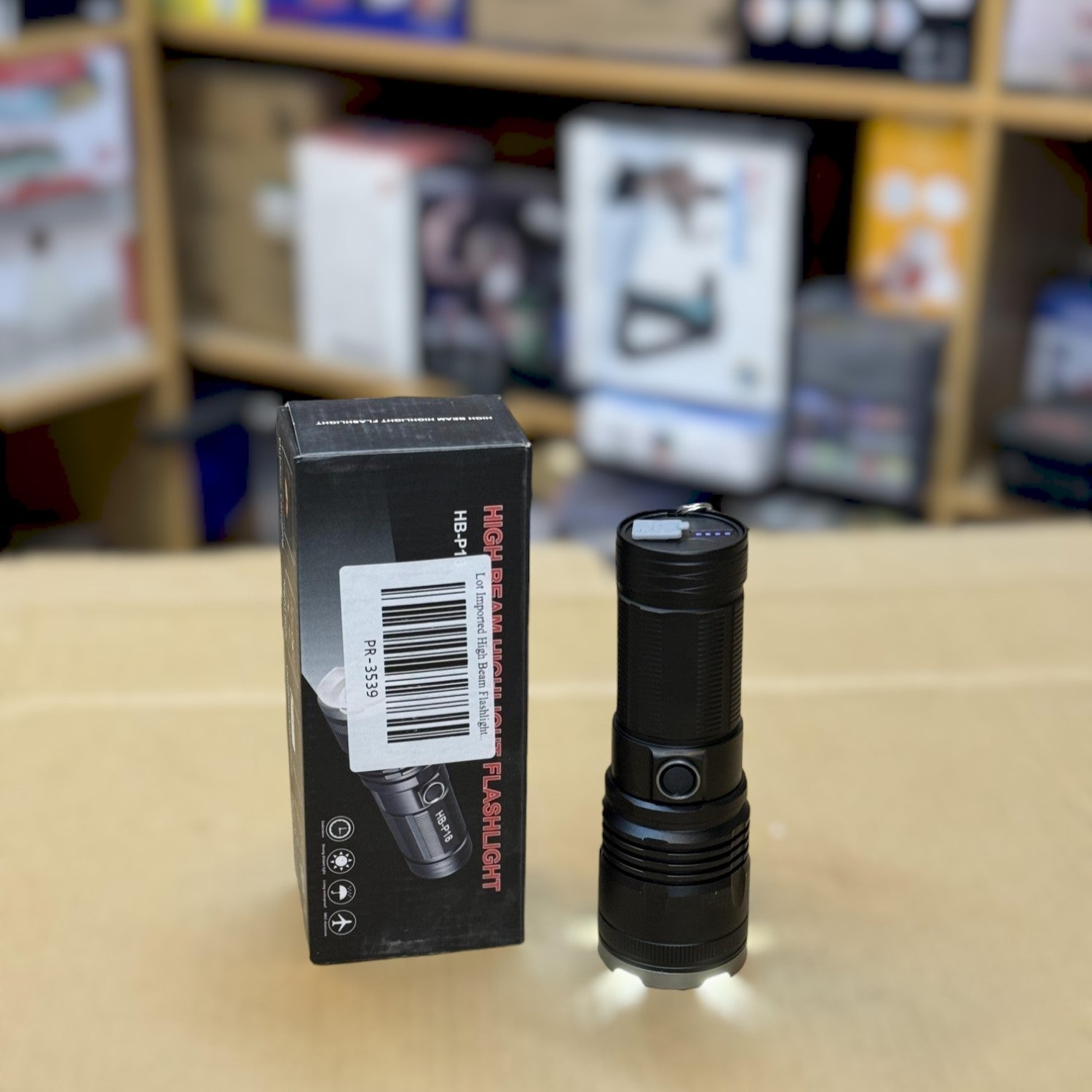 Lot Imported High Beam Flashlight