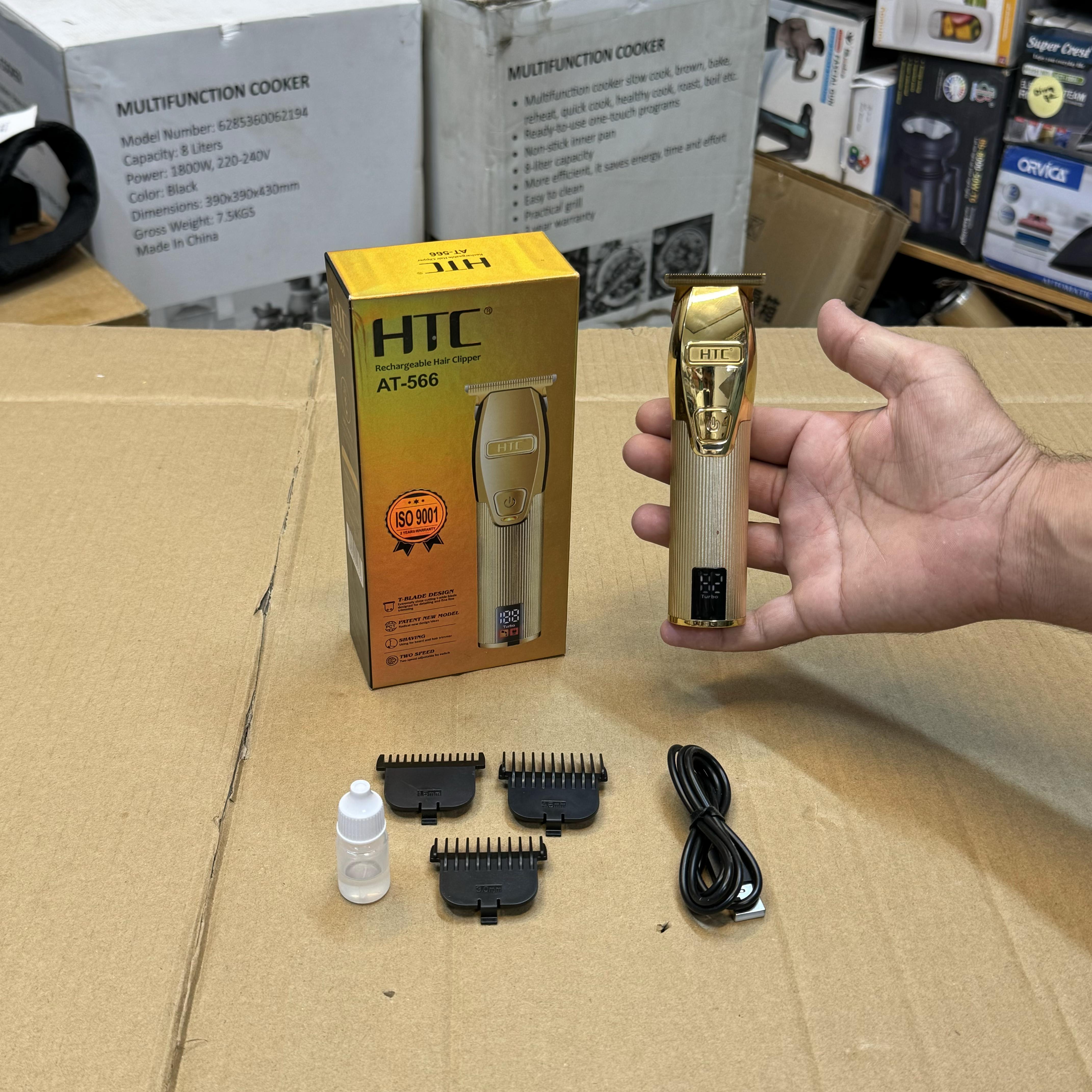 Lot Imported HTC Rechargeable Trimmer AT-566