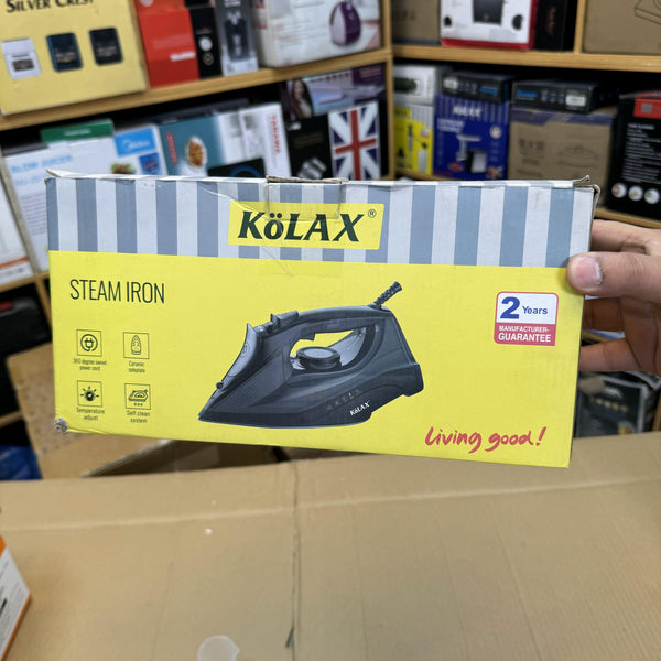 German Lot Imported Kolax 2600W 450ml Steam Iron