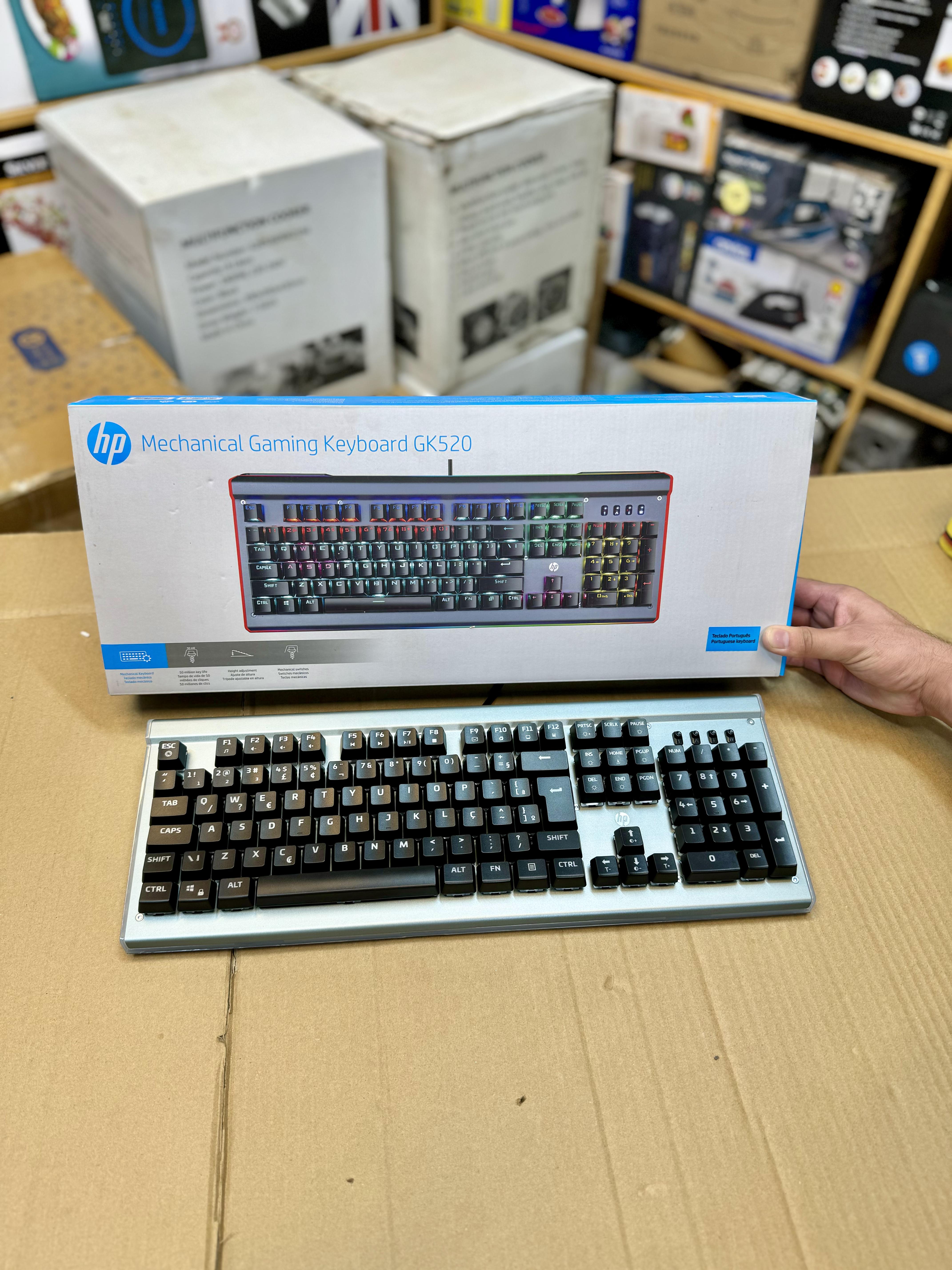 Lot Imported HP Mechanical Gaming Keyboard GK520