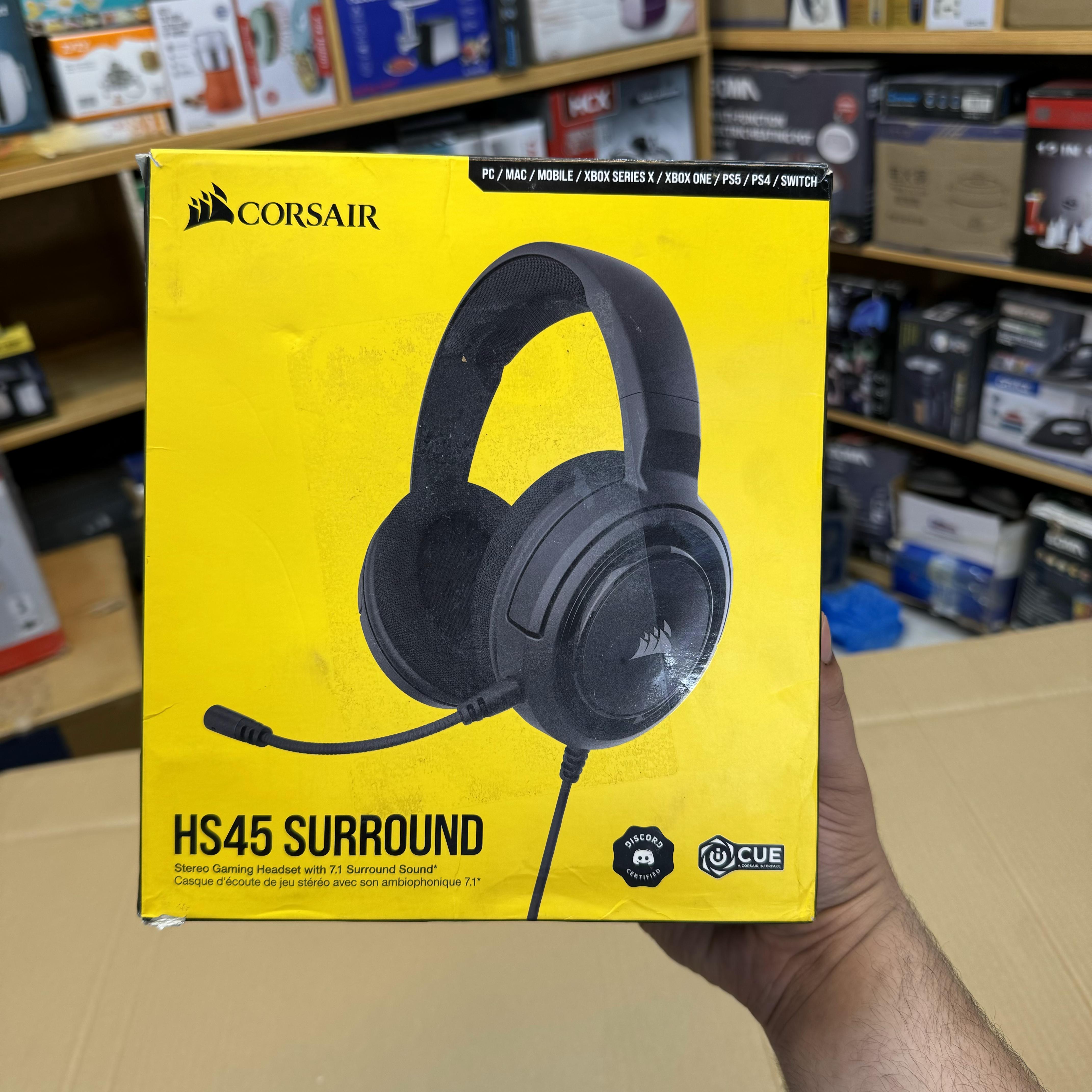 USA Lot Imported Corsair HS45 7.1 Surround Gaming Headset