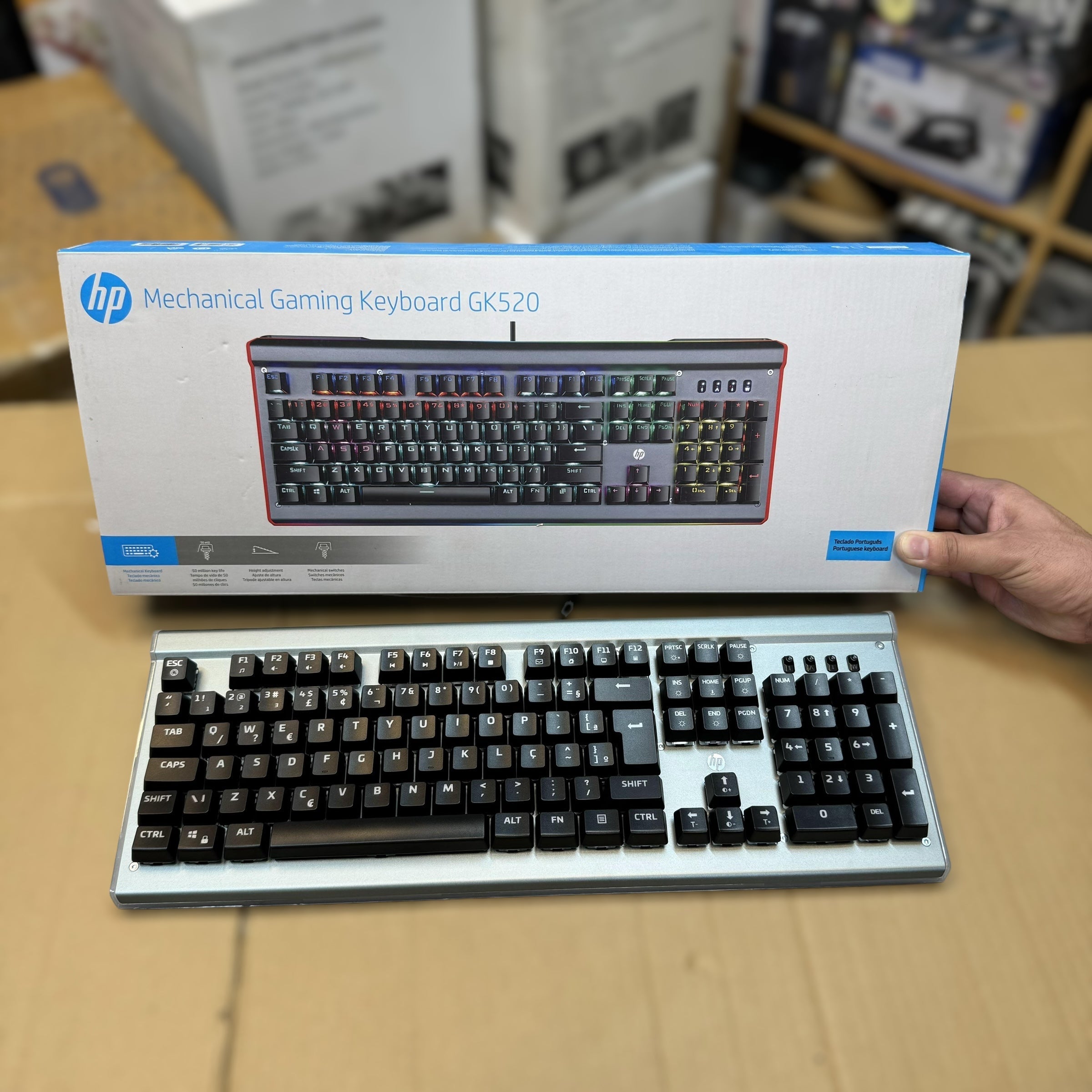 Lot Imported HP Mechanical Gaming Keyboard GK520