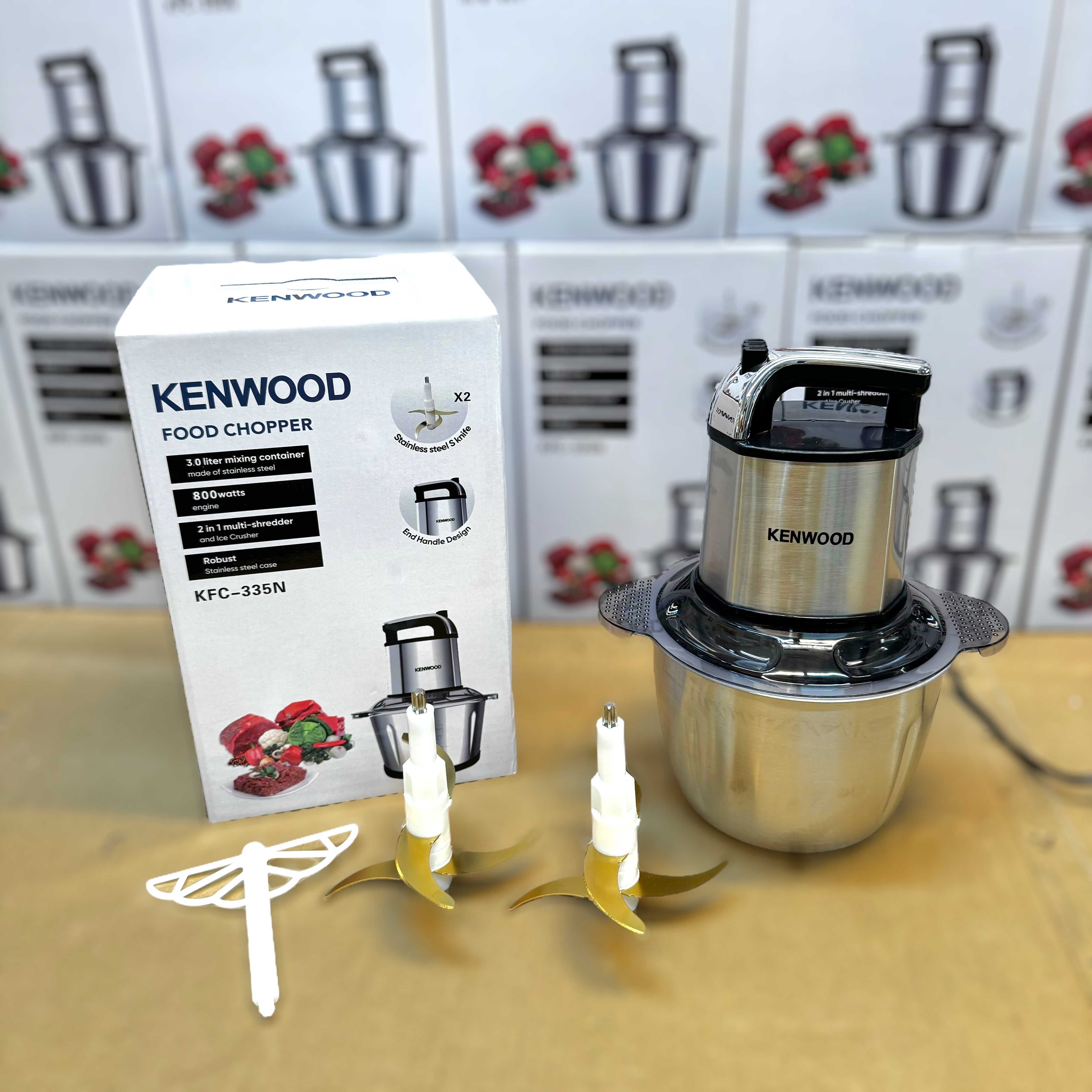 Lot Imported Kenwood 3L Chopper