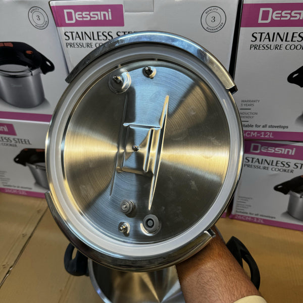 Italy Lot Imported Dessini 12L Automatic Pressure Cooker