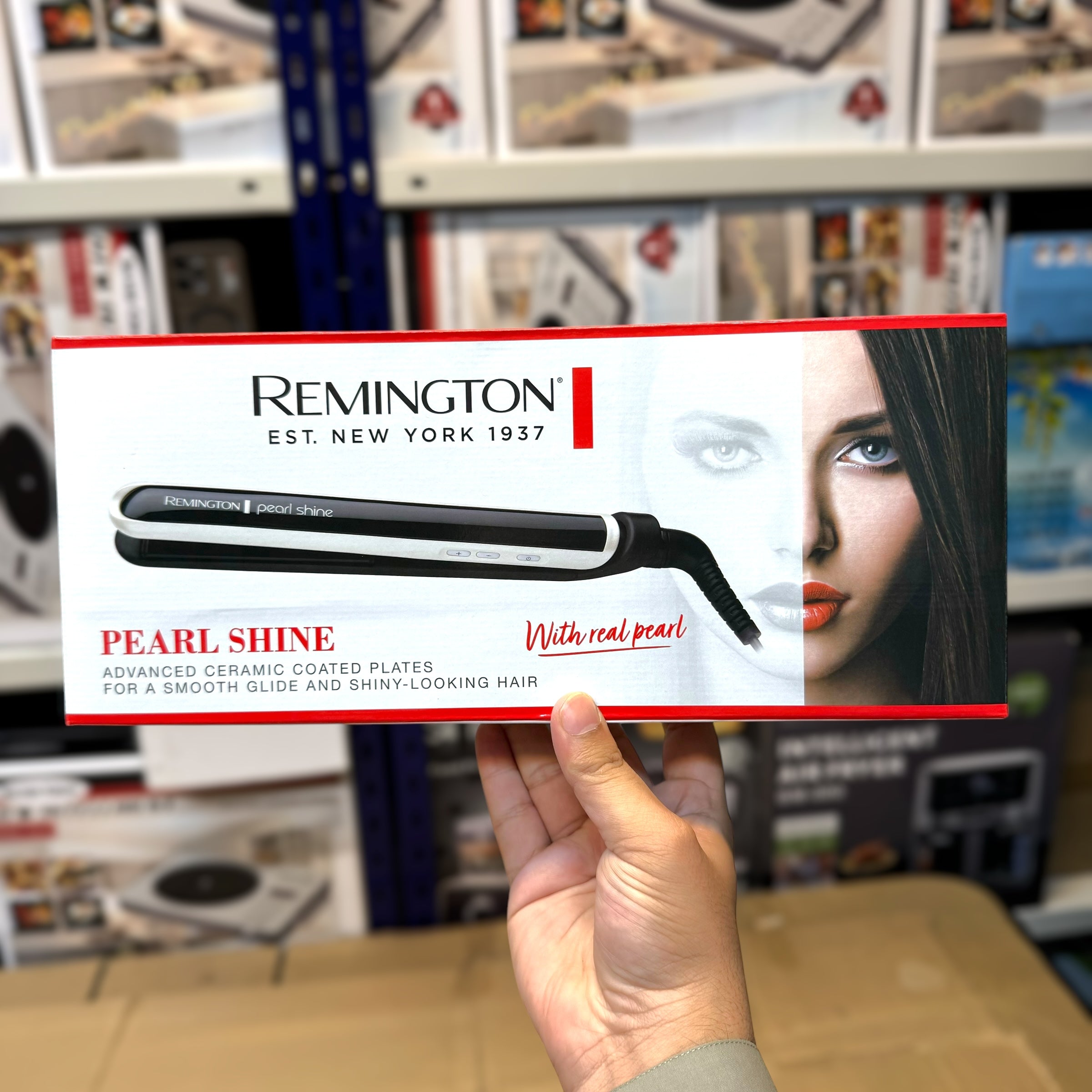 USA Lot Imported Remington S9505CN Pearl Shine Hair Straightener