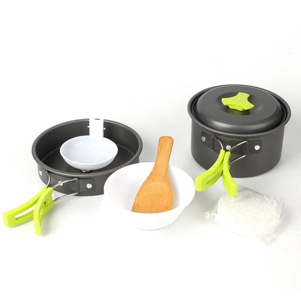 Cooking Set for Camping Outdoor SY-300 Tableware Picnic Set