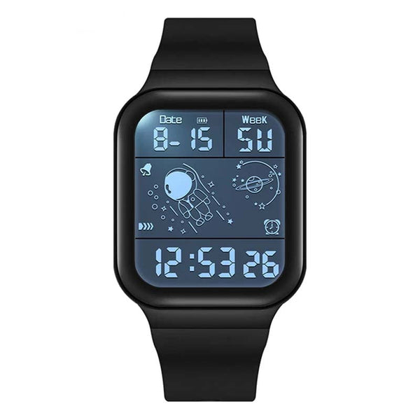 Digital Creative Square Sport Brand Digital Wristwatch