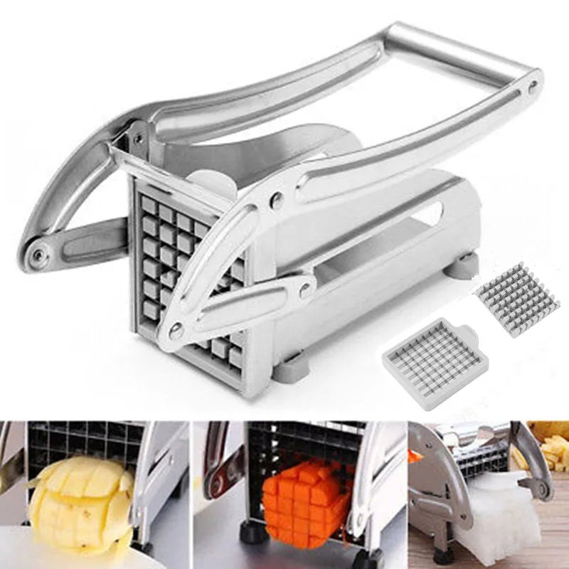 2 Blades High Quality Stainless Steel Potato Slicer