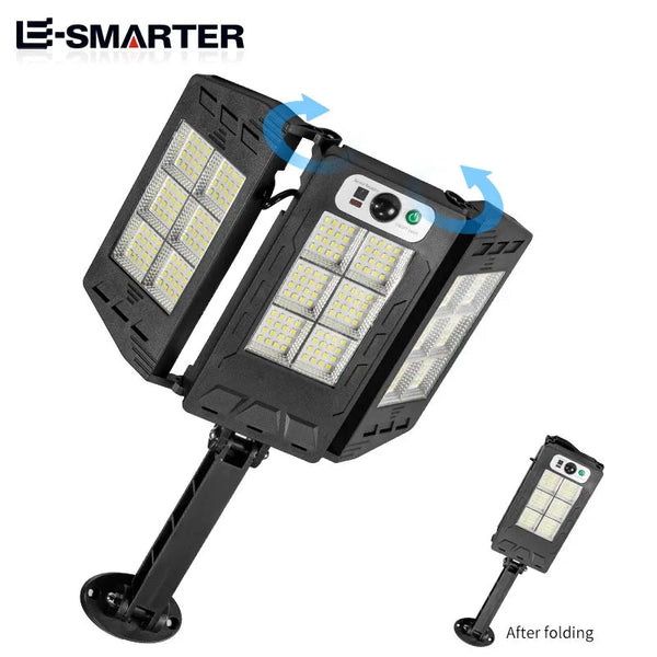 Solar Flood Lights Lamp Powered Sunlight Waterproof PIR Motion Sensor Street Light