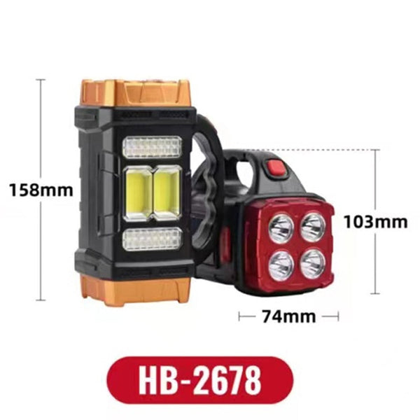 Super Bright Solar Flashlight HB-2678