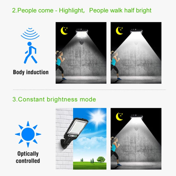 18 LED Solar Light Outdoor 3 Modes Motion Sensor Spotlights