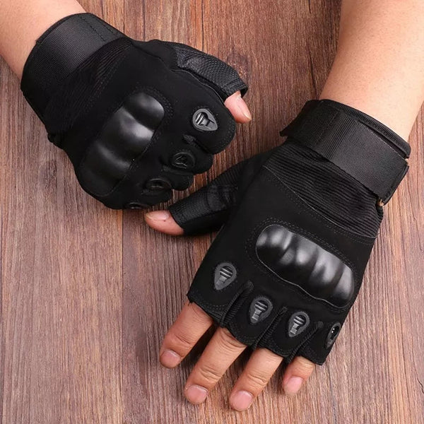 High Quality Tactical Half Gloves (Imported)