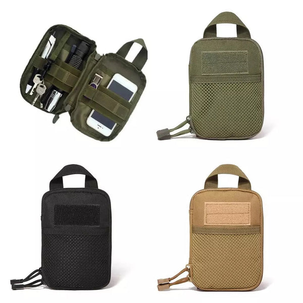 600D Nylon Tactical Bag Outdoor Molle Military Waist Fanny Pack Mobile Phone Pouch