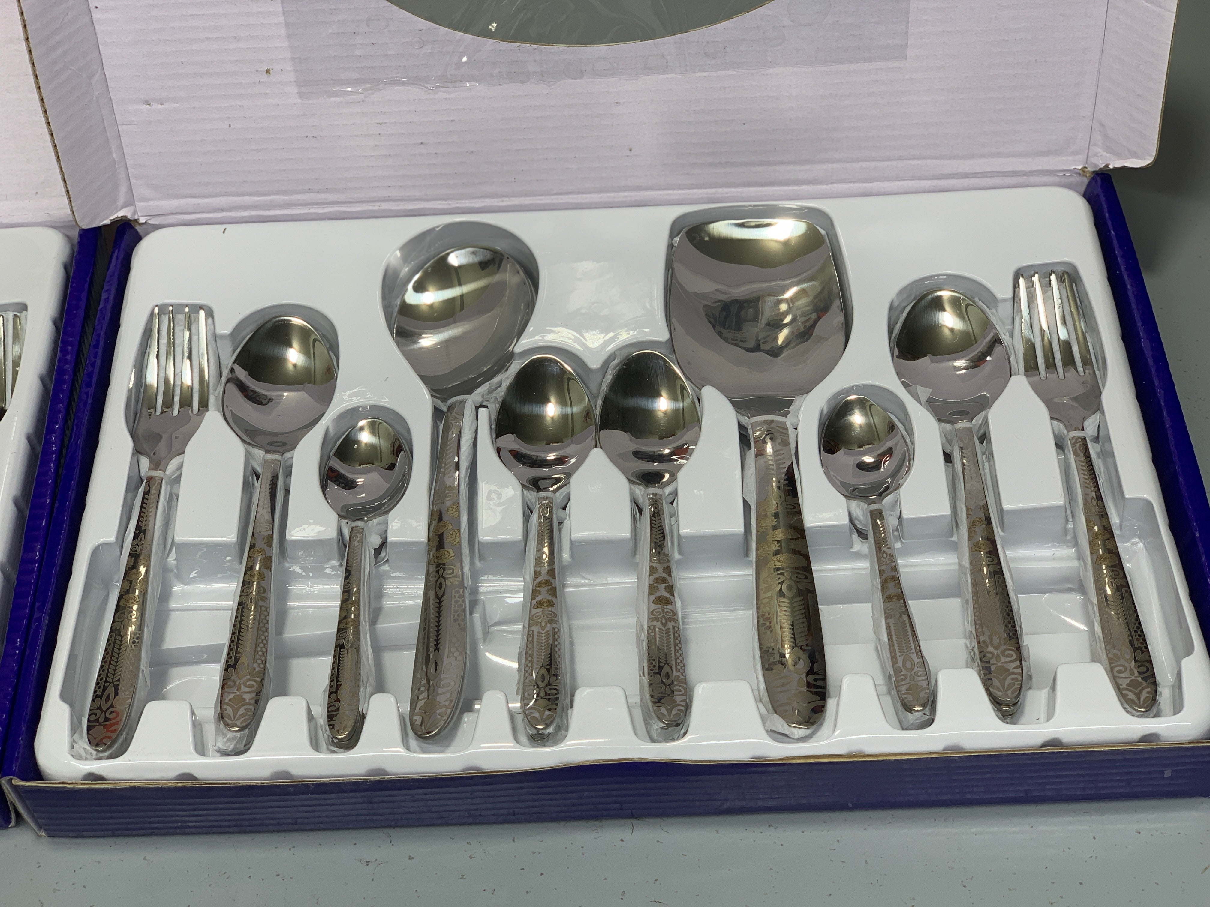 Arshia Stainless Steel Cutlery Set 53 Pieces