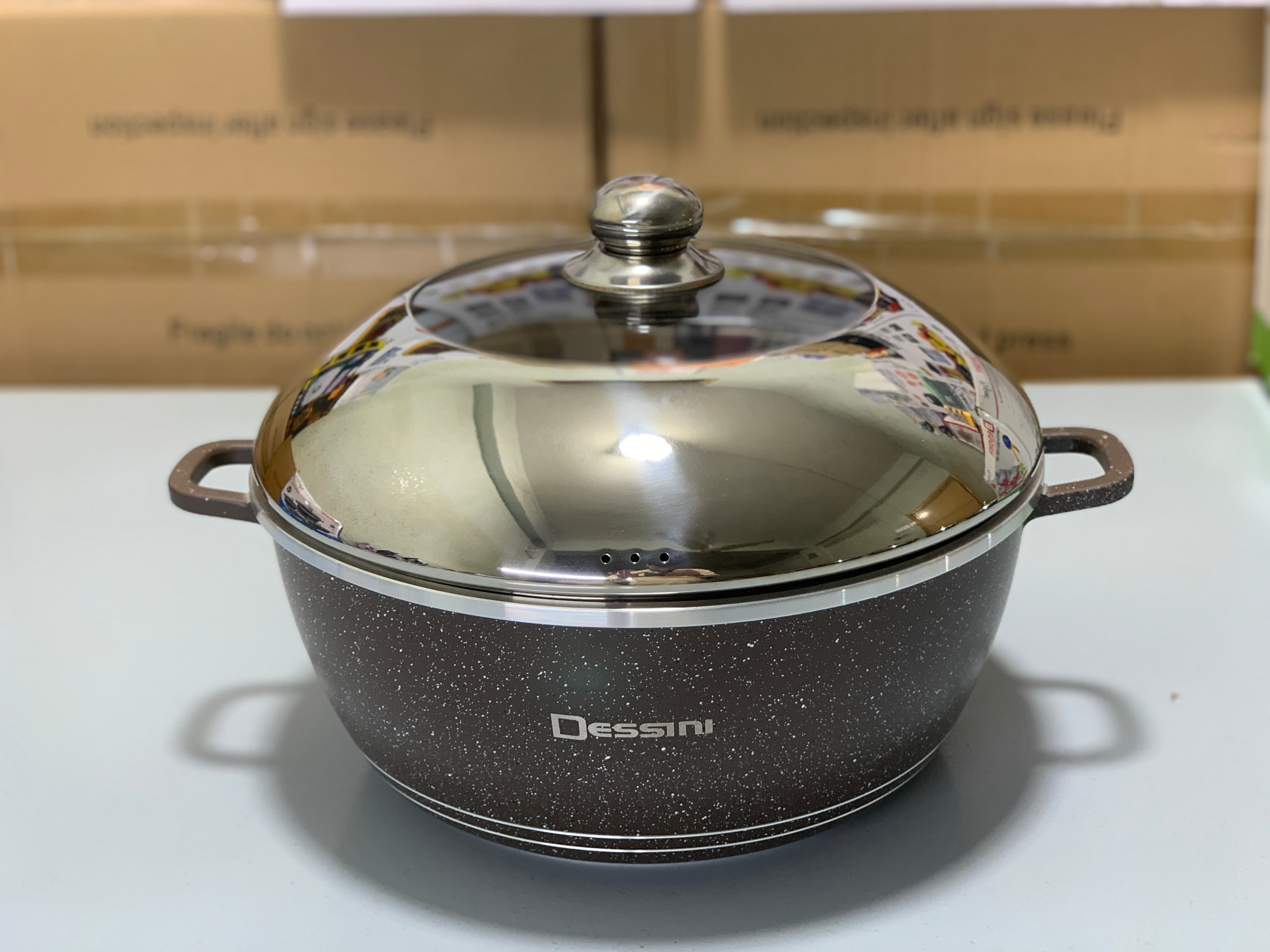 10 PCS  Dessini Die Cast cookware Set