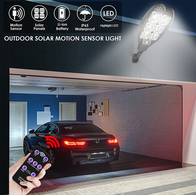 LED Motion Sensor Solar Street Light