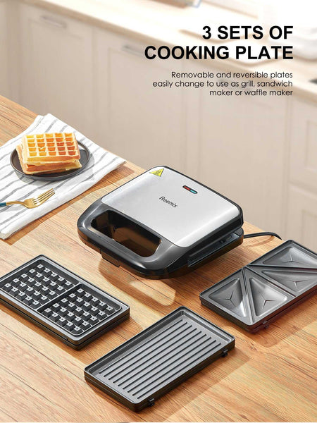 Black & Decker 3in1 Waffle, Grill & Sandwich Maker