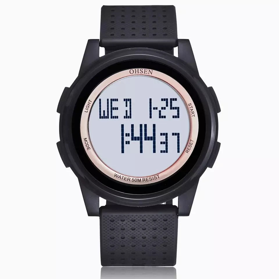 Taixun Ultra Thin Digital Sports Wrist Watch (Water Resistant)