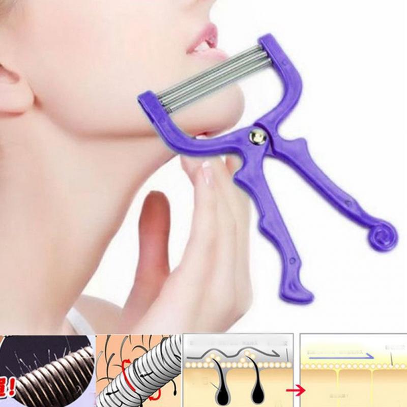 Face Hair Remover Epilator Handheld Spring Face EpiRoller