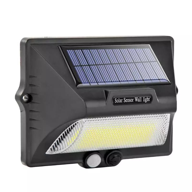 Rechargeable Solar COB LED Wall Light | PIR Motion Sensor