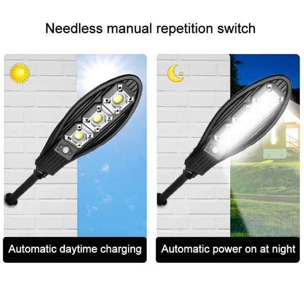 Induction Solar Street Lamp Waterproof LED Street Light