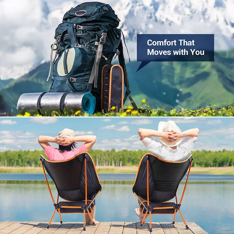 Ultralight Folding Camping Chair Fishing Picnic Hiking Chair Outdoor Tools Travel Foldable Beach Seat Chair