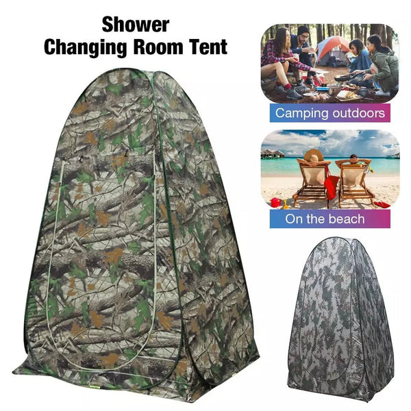 Pop Up Changing Room Privacy Tent, Portable Outdoor Shower Tent, Camp Toilet, Rain Shelter for Camping