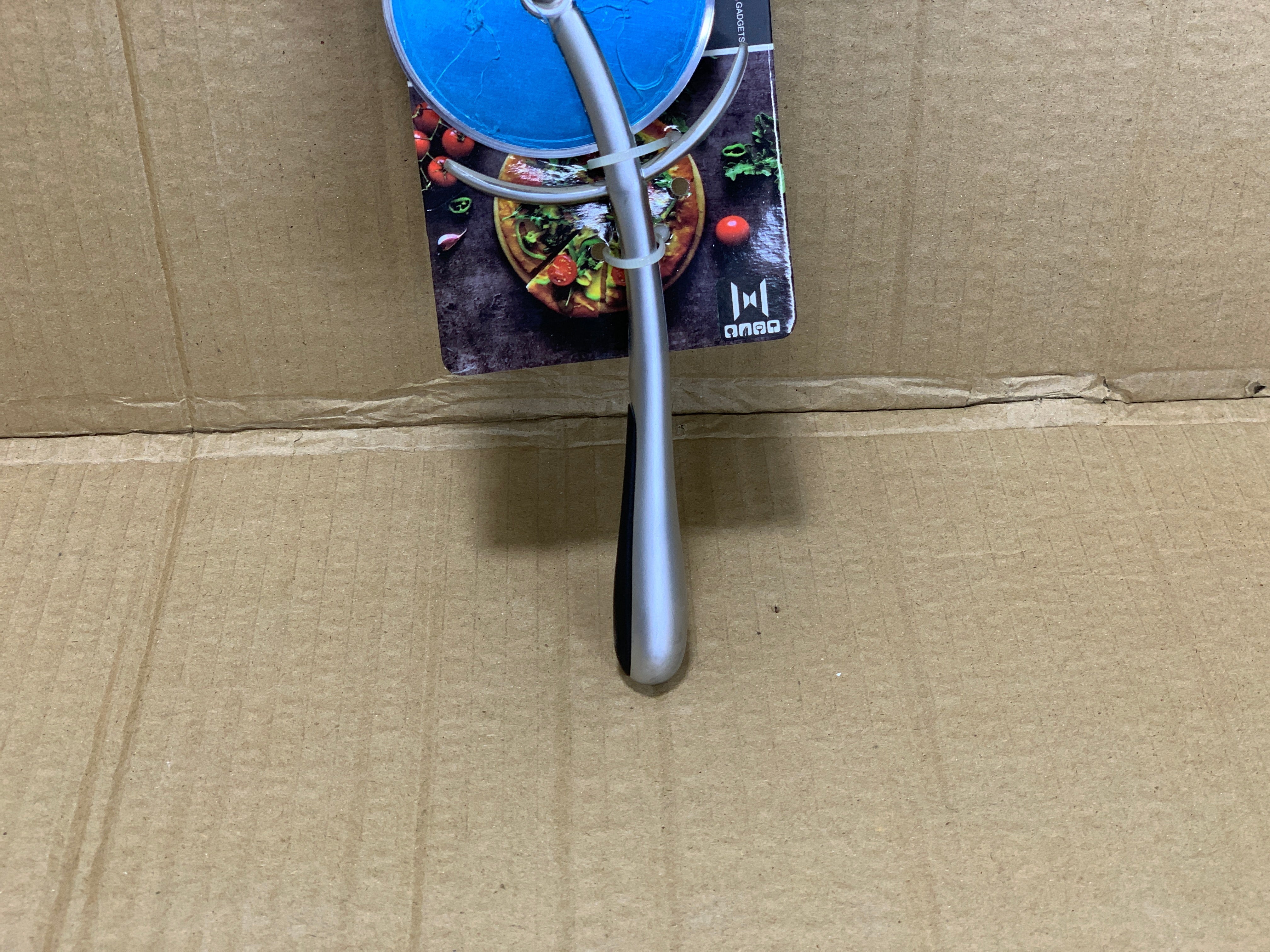 Pizza Slicer Silver Stainless Steel