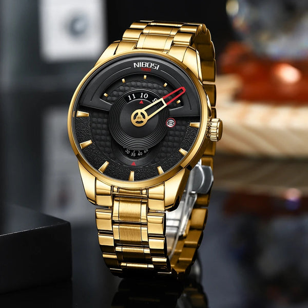 Dinar Brand Luxury Unique Watch for Men New Fashion Business Quartz Men’s Wristwatch