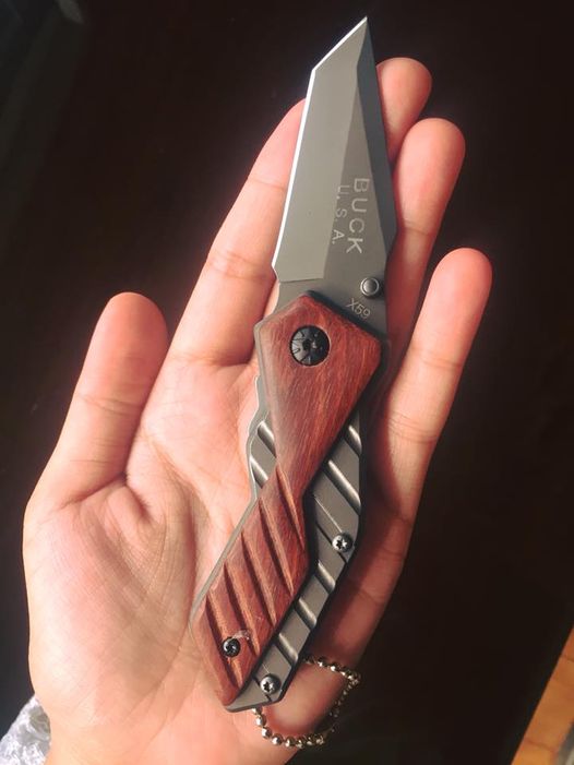 Buck USA X59 Tactical Mini Folding Knife