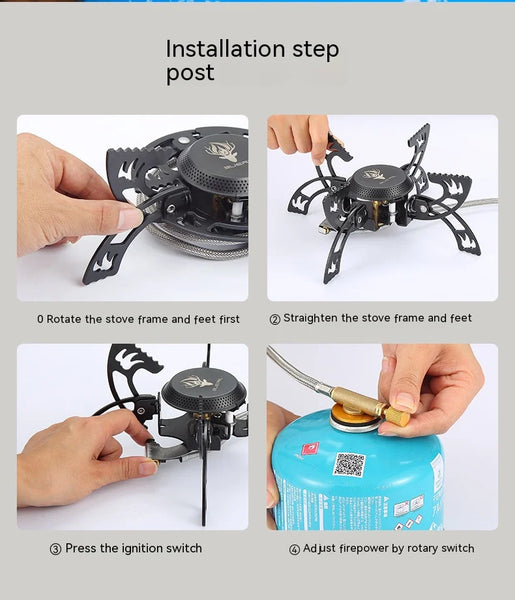 Outdoor Electronic Ignition Portable Stove