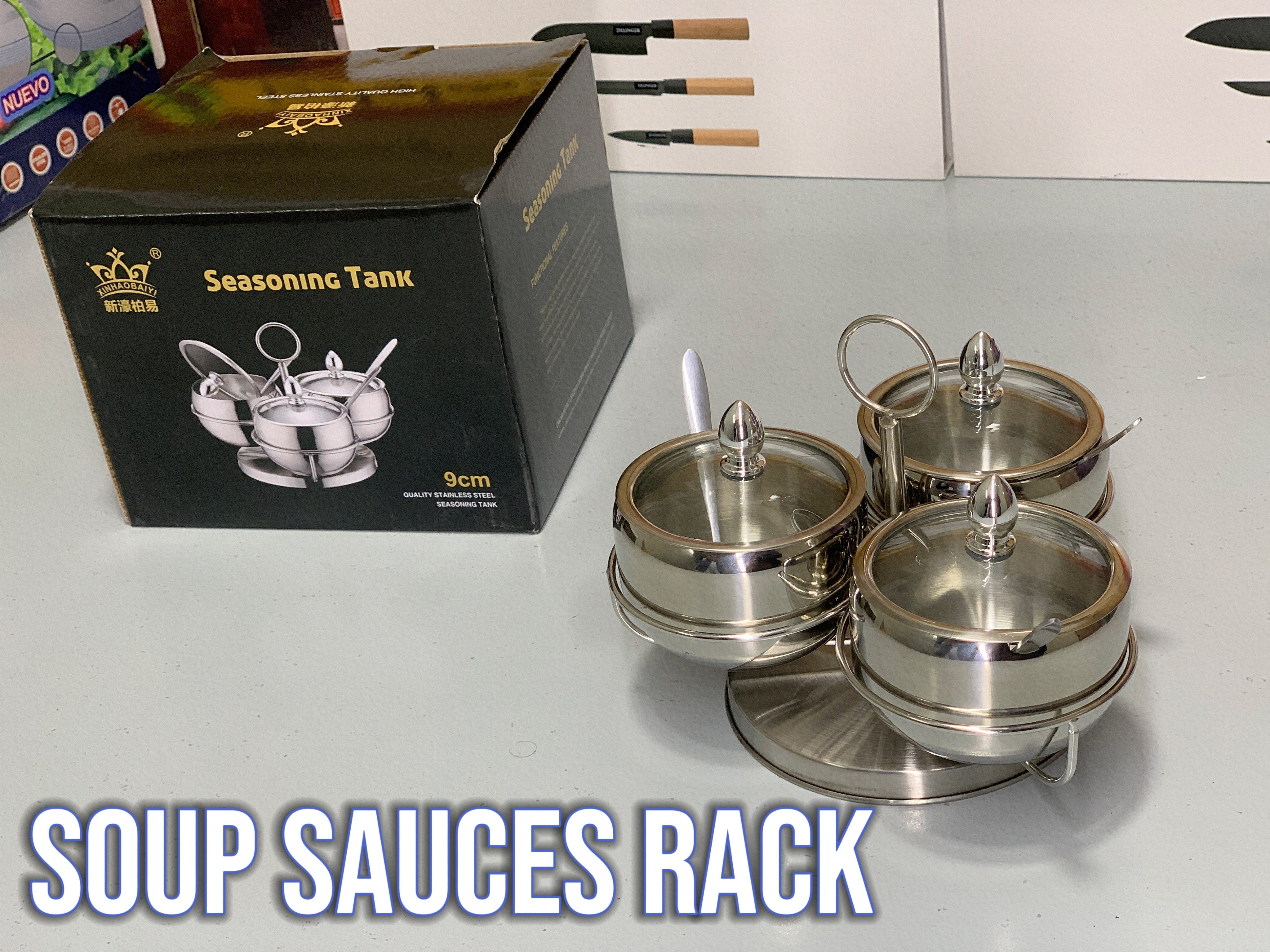 Soup sauces Rack Stainless Steel