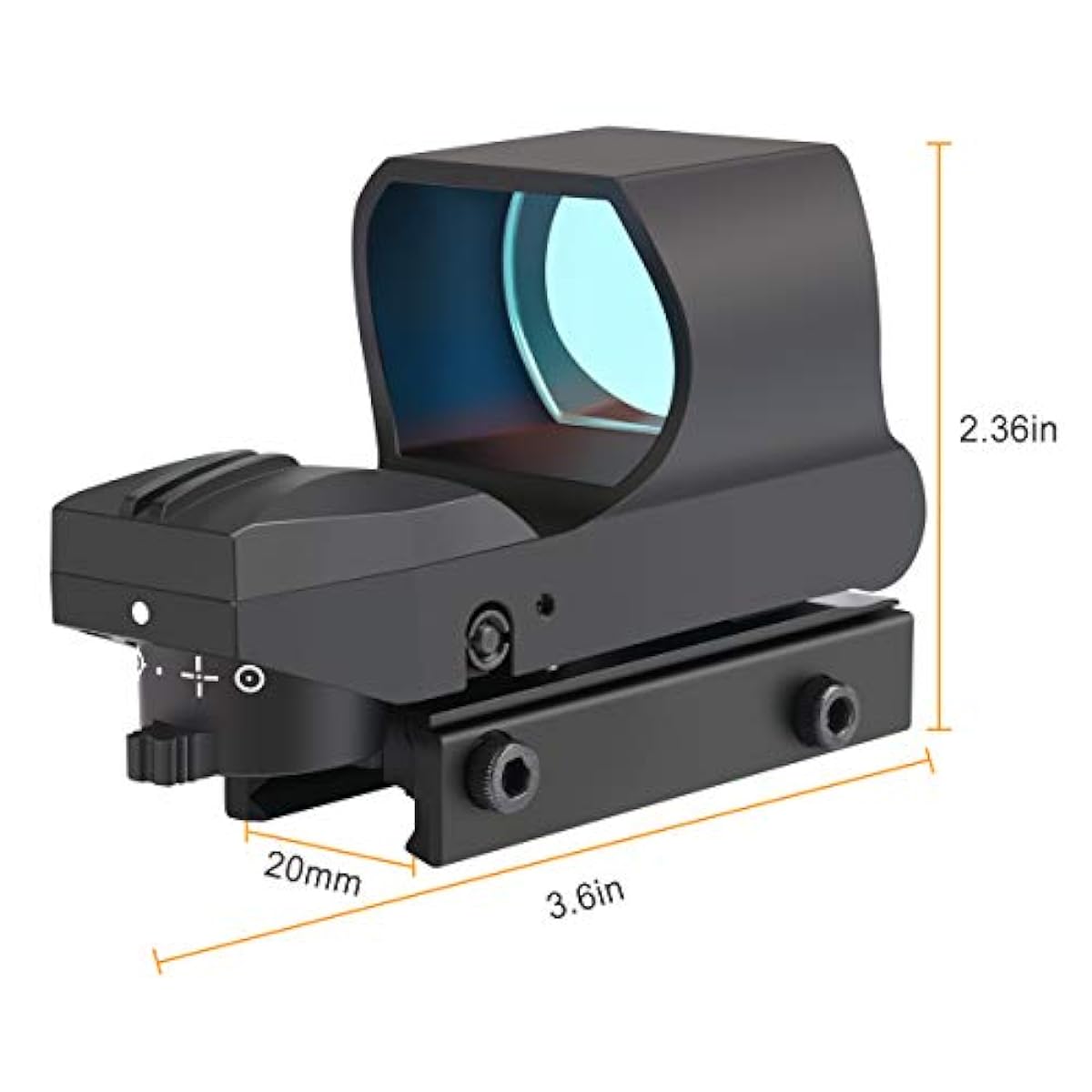 High-quality 28x40mm Red Dot Sight with 4 Reticles RDSL09