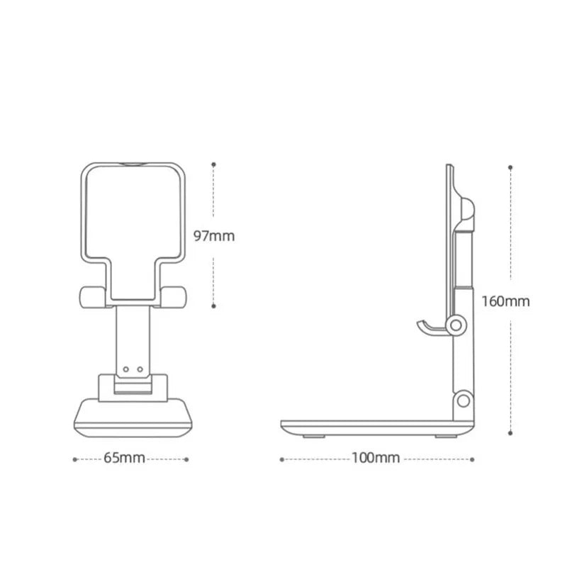 Universal Desktop Mobile Phone Holder Stand