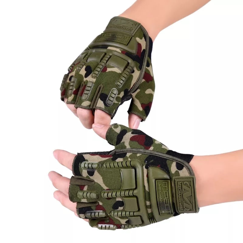 Outdoor Non-Slip Half Finger Gloves